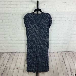 Madewell Easy Midi Dress in Spring Fling Floral Size XS
